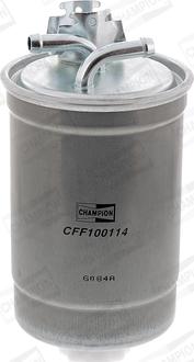 Champion CFF100114 - Filter za gorivo parts5.com