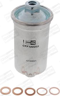 Champion CFF100203 - Fuel filter parts5.com