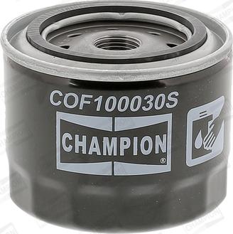 Champion COF100030S - Oil Filter parts5.com