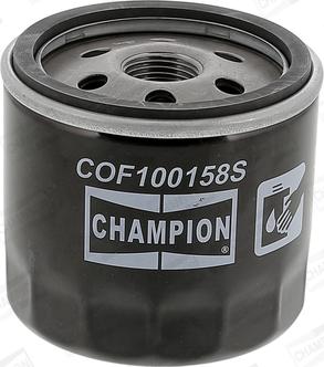 Champion COF100158S - Маслен филтър parts5.com