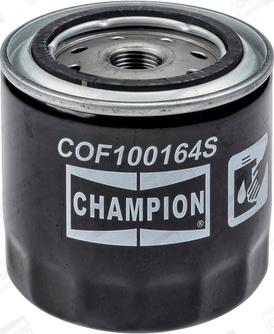 Champion COF100164S - Маслен филтър parts5.com