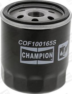 Champion COF100165S - Φίλτρο λαδιού parts5.com