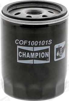 Champion COF100101S - Маслен филтър parts5.com