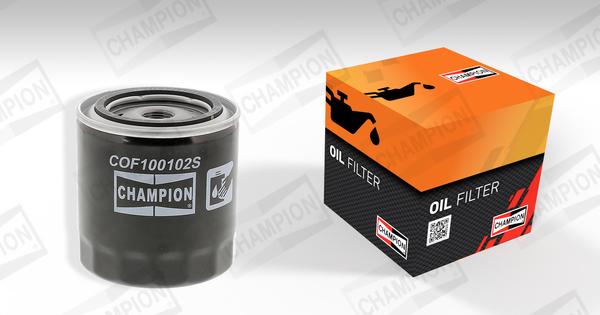 Champion COF100102S - Oil Filter parts5.com