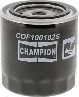 Champion COF100102S - Oil Filter parts5.com