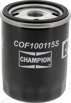 Champion COF100115S - Filtre à huile parts5.com