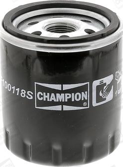 Champion COF100118S - Filtr oleju parts5.com