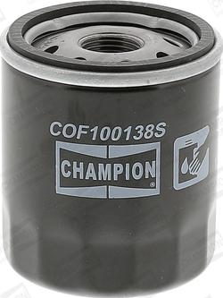 Champion COF100138S - Filtre à huile parts5.com