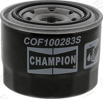 Champion COF100283S - Filtre à huile parts5.com