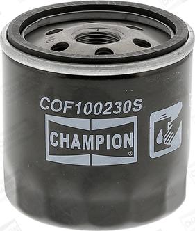 Champion COF100230S - Filtr oleju parts5.com