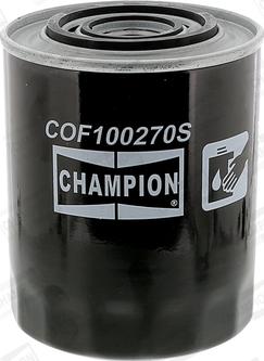 Champion COF100270S - Filtr oleju parts5.com