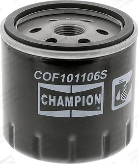 Champion COF101106S - Filtr oleju parts5.com