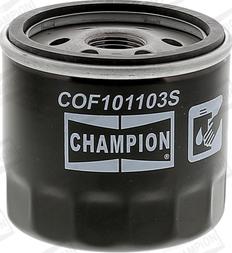 Champion COF101103S - Маслен филтър parts5.com