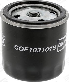 Champion COF103101S - Filtru ulei parts5.com