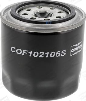 Champion COF102106S - Filtr oleju parts5.com