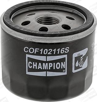 Champion COF102116S - Маслен филтър parts5.com