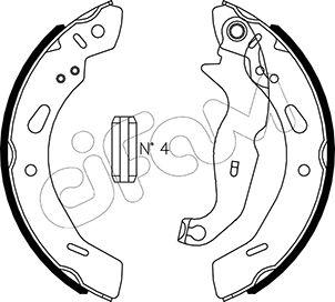 Cifam 153-490 - Brake Shoe Set parts5.com