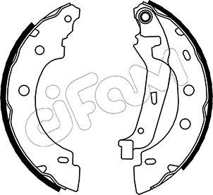 Cifam 153-355 - Σετ σιαγόνων φρένων parts5.com