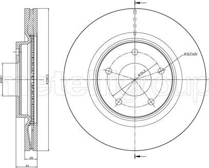 Cifam 800-902C - Disc frana parts5.com