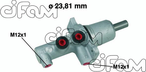 Cifam 202-617 - Pompa centrala, frana parts5.com