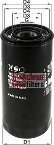 Clean Filters DF 887 - Φίλτρο λαδιού parts5.com