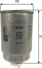 Clean Filters DN 323 - - - parts5.com