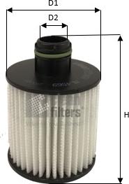 Clean Filters ML4569 - Oil Filter parts5.com