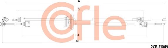 Cofle 92.2CB.FI069 - Seilzug, Schaltgetriebe parts5.com