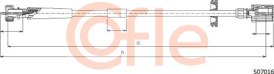 Cofle 92.S07016 - Arbore tahometru parts5.com