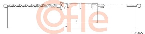 Cofle 10.9022 - Zicovod,rocna zavora parts5.com