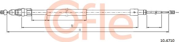 Cofle 10.4710 - Zicovod,rocna zavora parts5.com