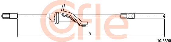 Cofle 92105390 - Cable, parking brake parts5.com