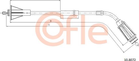 Cofle 92108072 - Seilzug, Feststellbremse parts5.com