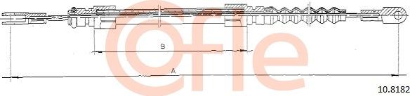 Cofle 92.10.8182 - Zicovod,rocna zavora parts5.com