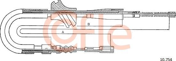 Cofle 10.754 - Tross,seisupidur parts5.com