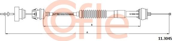 Cofle 92.11.3045 - Tross,sidurikasutus parts5.com