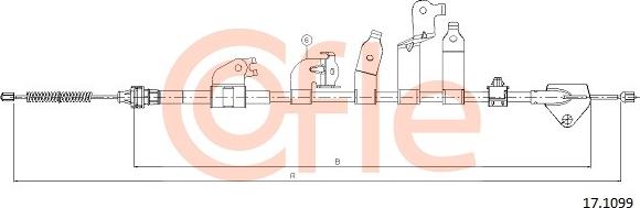 Cofle 17.1099 - Tross,seisupidur parts5.com