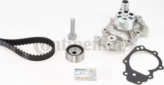 Continental CTAM CT915WP1 - Vodné čerpadlo + sada ozubeného remeňa parts5.com