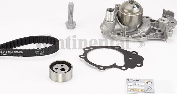 Continental CTAM CT915WP2 - Vodné čerpadlo + sada ozubeného remeňa parts5.com