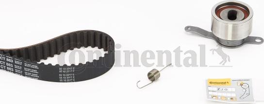 Continental CTAM CT 863 K1 - Komplet zupčastog kaiša parts5.com