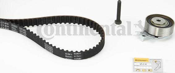 Continental CTAM CT 874 K1 - Set curea de distributie parts5.com