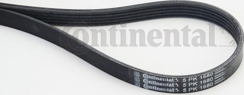 Continental CTAM 5PK1680 - V-Ribbed Belt parts5.com