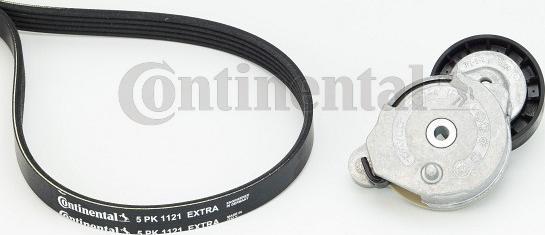 Continental CTAM 5 PK 1121 EXTRA K1 - Set curea transmisie cu caneluri parts5.com