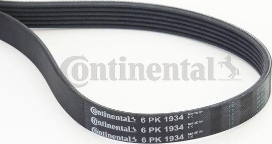 Continental CTAM 6 PK 1934 - Curea transmisie cu caneluri parts5.com