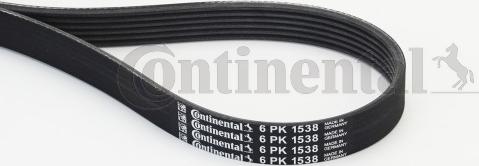 Continental CTAM 6PK1538 - Rebrasti jermen parts5.com