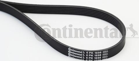 Continental CTAM 6 PK 1698 - Поликлиновой ремень parts5.com