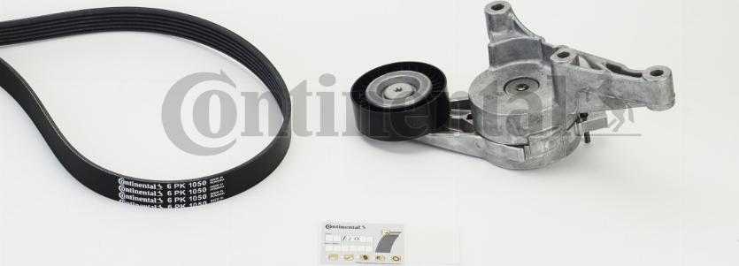 Continental CTAM 6 PK 1050 K1 - Keilrippenriemensatz parts5.com