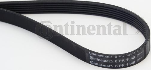 Continental CTAM 6PK1840 - Curea transmisie cu caneluri parts5.com