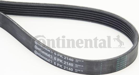 Continental CTAM 6 PK 2140 - Ozubený klínový řemen parts5.com