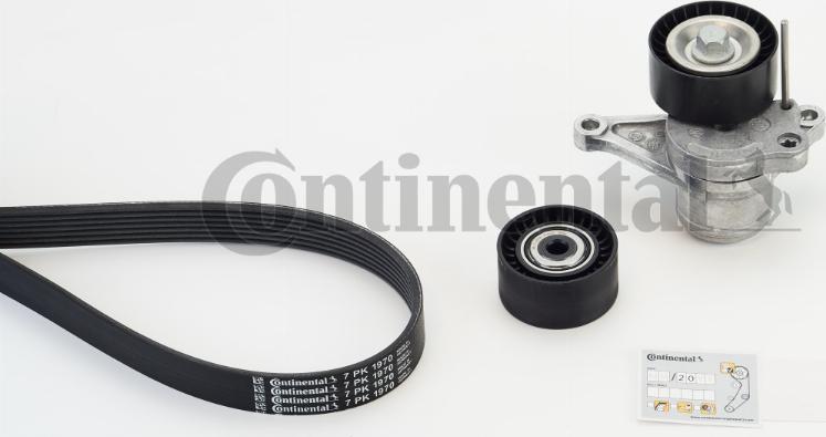 Continental CTAM 7PK1970K1 - V-Ribbed Belt Set parts5.com